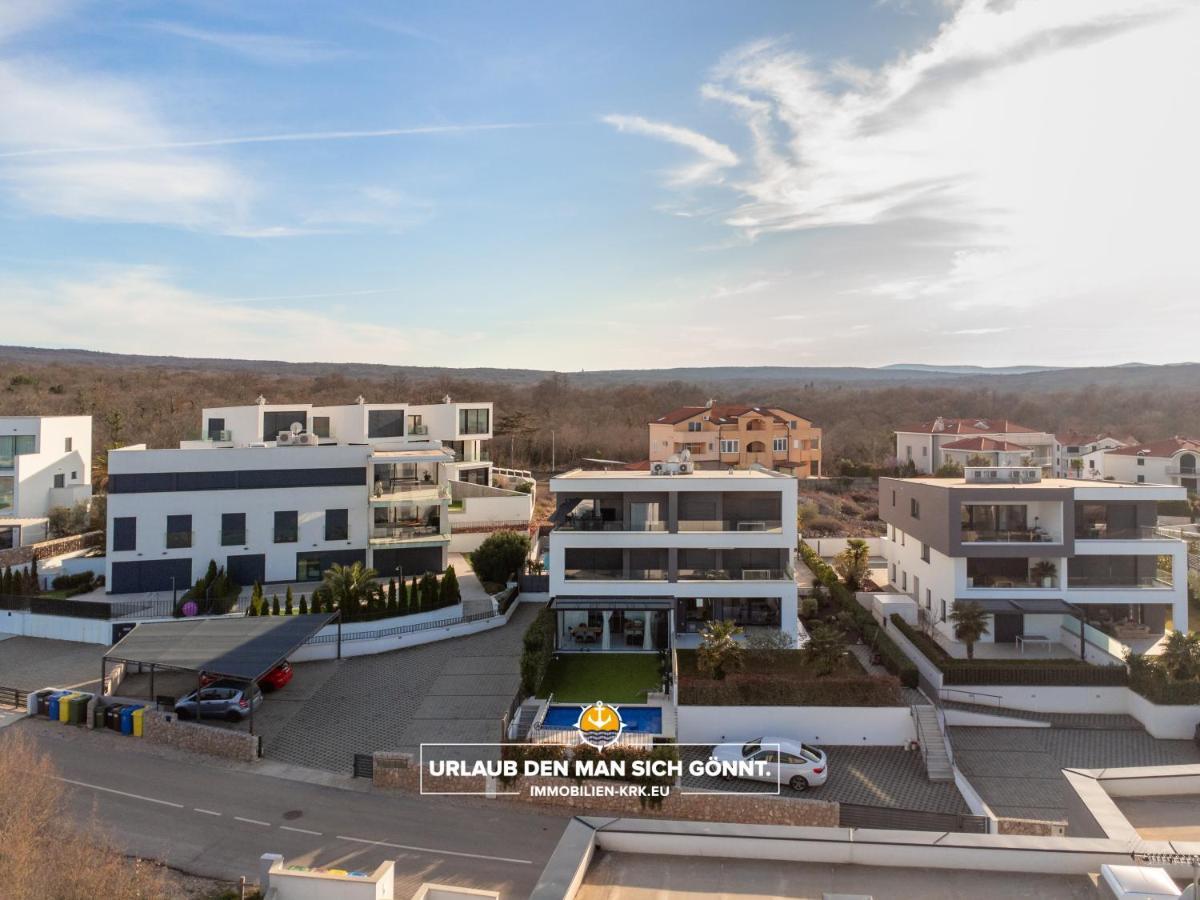 Penthouse Panorama Deluxe In Malinska Appartement Buitenkant foto