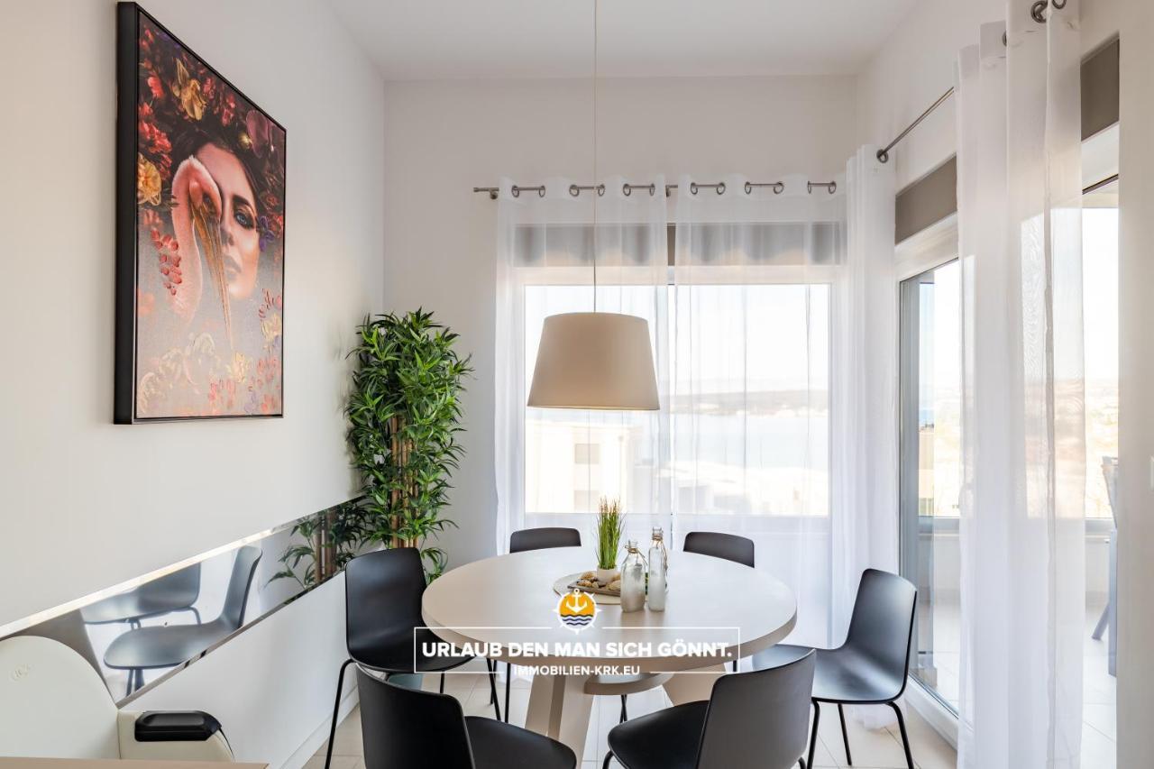 Penthouse Panorama Deluxe In Malinska Appartement Buitenkant foto
